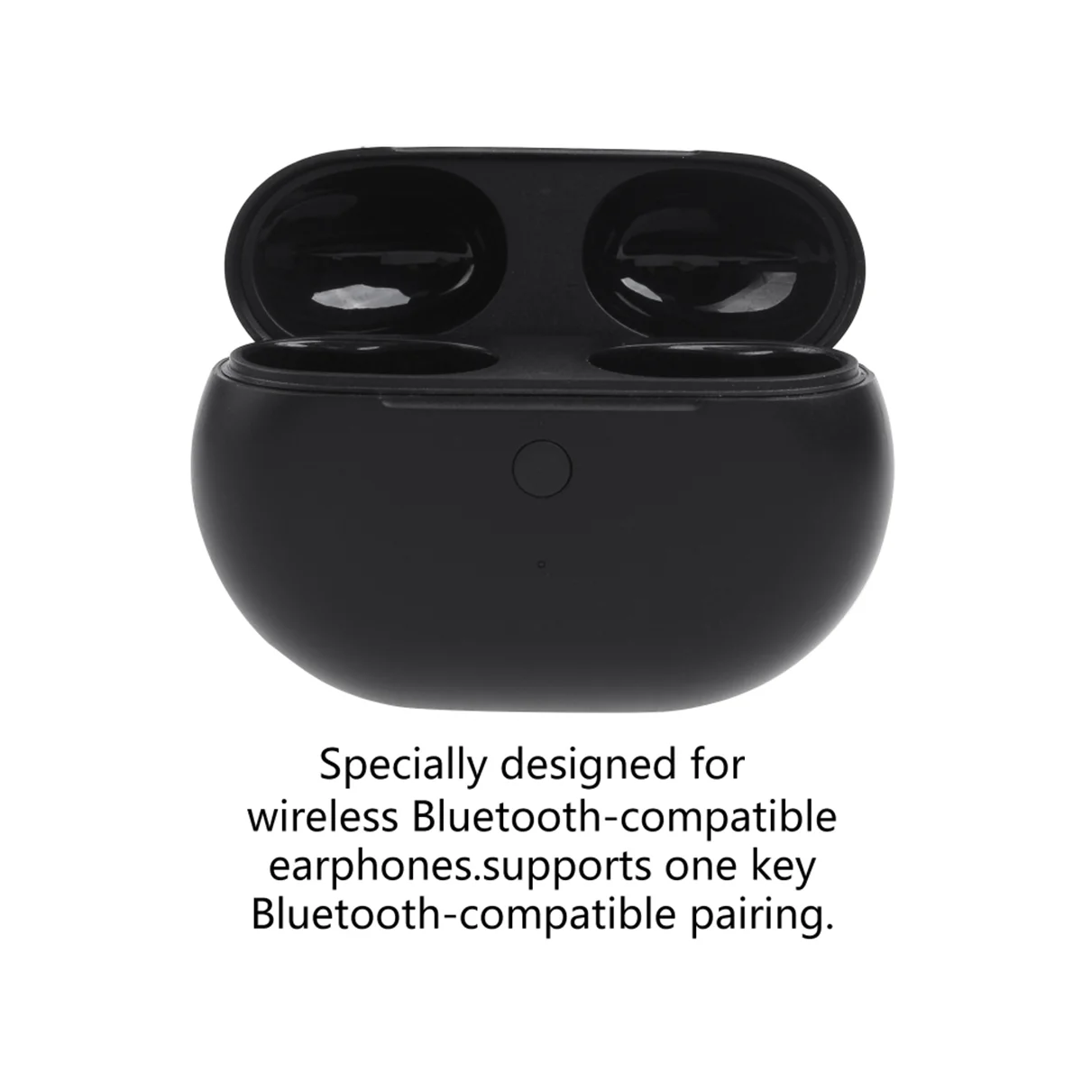Чехол для зарядки Beats Studio Buds с кнопкой синхронизации сопряжения по Bluetooth и сменным чехлом для зарядного устройства для наушников емкостью 660 мАч