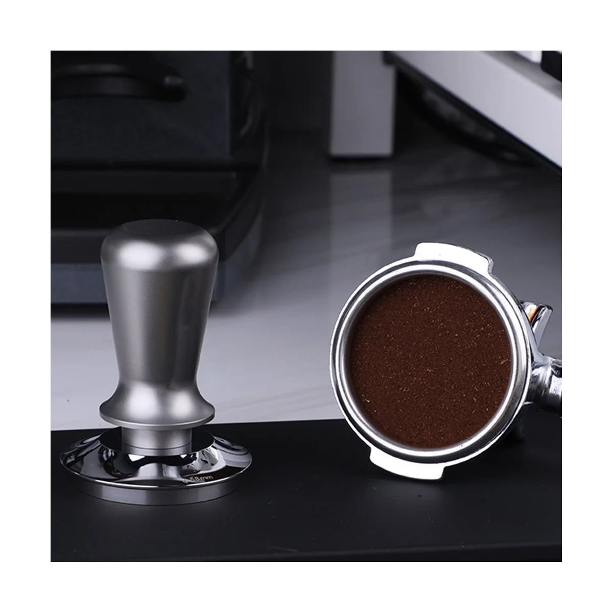 Устройство для вскрытия кофе под постоянным давлением 58 мм Распределитель Эспрессо Из нержавеющей Стали с Молотком для порошка Инструменты для приготовления кофе