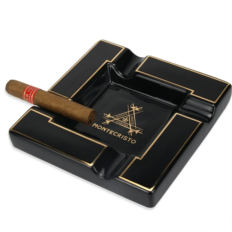 Пепельница для сигар Керамическая Большого диаметра, Гнездо для сигар, Аксессуары для курения сигар