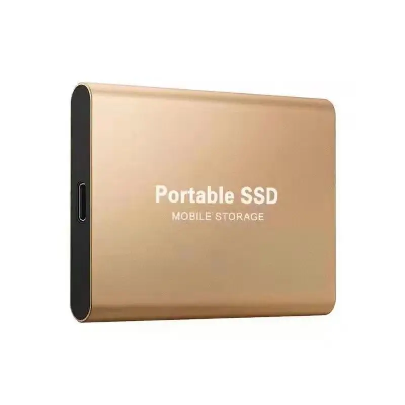 1ШТ Портативный SSD Type-C USB 3,1 60 ТБ 30 ТБ 16 ТБ 8 ТБ SSD Жесткий Диск 4 ТБ Внешний SSD M.2 для Ноутбука Настольный SSD Диск Флэш-памяти