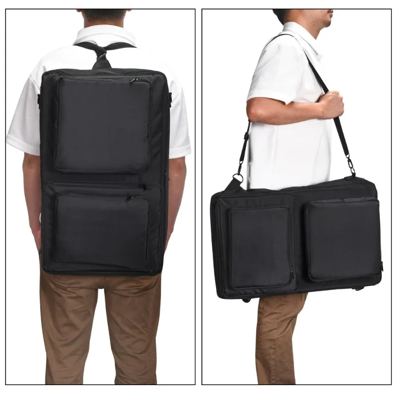 Портативная сумка через плечо, вертушки, защитный чехол, устойчивый к царапинам, с плечевым ремнем для Dj-плеера, держатель для хранения дисков