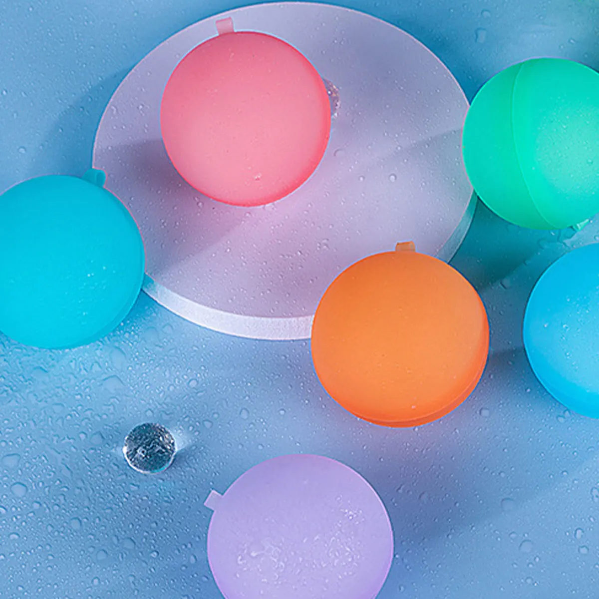 10 шт. Силиконовые игрушки для водного поло для детей, играющих в воде, купающихся в водяных шарах, водопад, поглощающий немагнитную воду