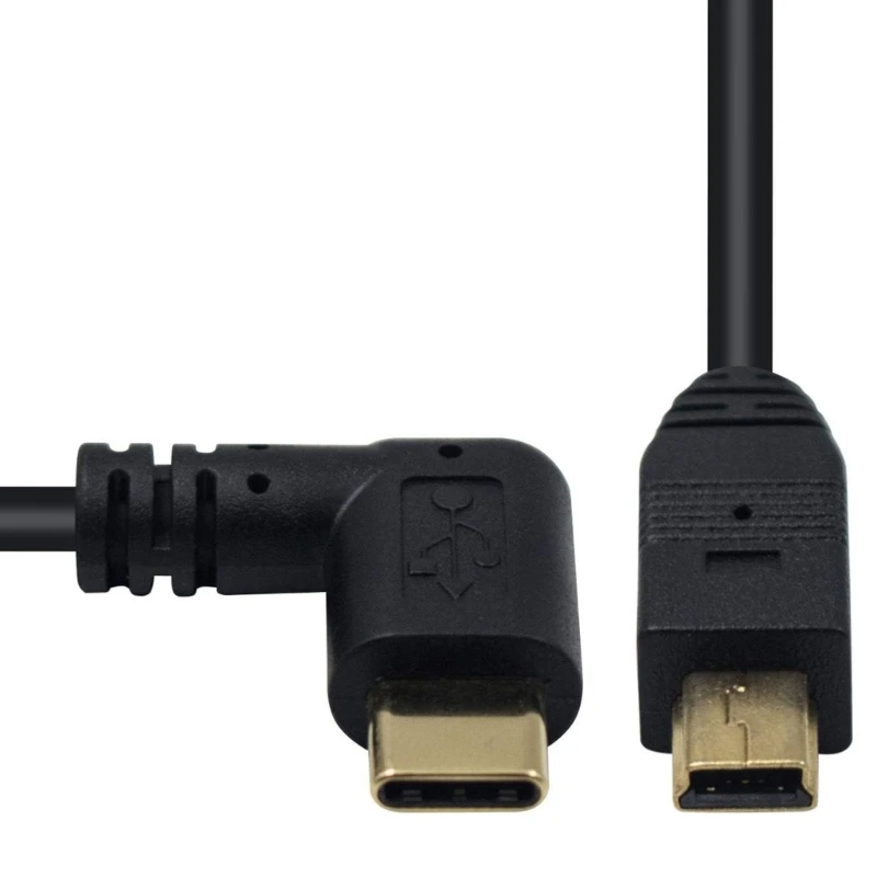 Универсальный Кабель-адаптер Mini USB-Type C для Фотокамер и Телефонов