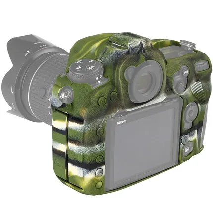 Сумка для фотоаппарата Nikon D500, легкая сумка для фотоаппарата, чехол для Nikon, камуфляж зеленого цвета