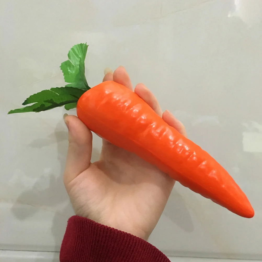 4 Шт Искусственная Морковь Пасхальная Морковь Декор Орнамент Поддельные Растительные Украшения Игрушка