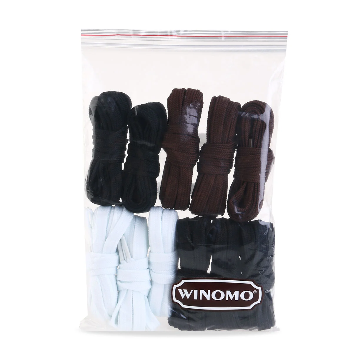 WINOMO 11 пар плоских шнурков, шнурки для спортивной обуви, ботинок, кроссовок, коньков