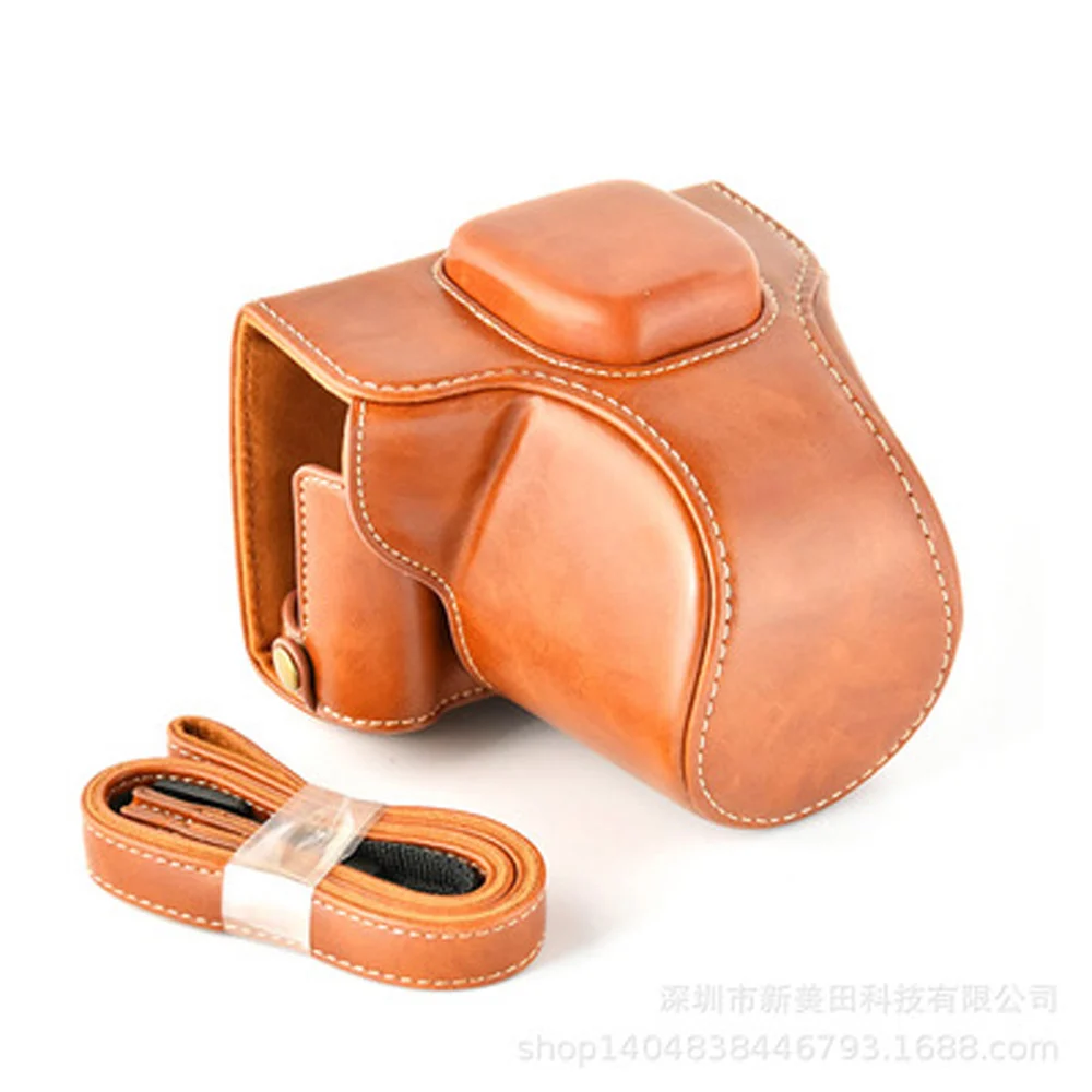 Для Fuji Fujifilm XT100 чехлы сумка Полная крышка объектива Роскошная основа из искусственной кожи
