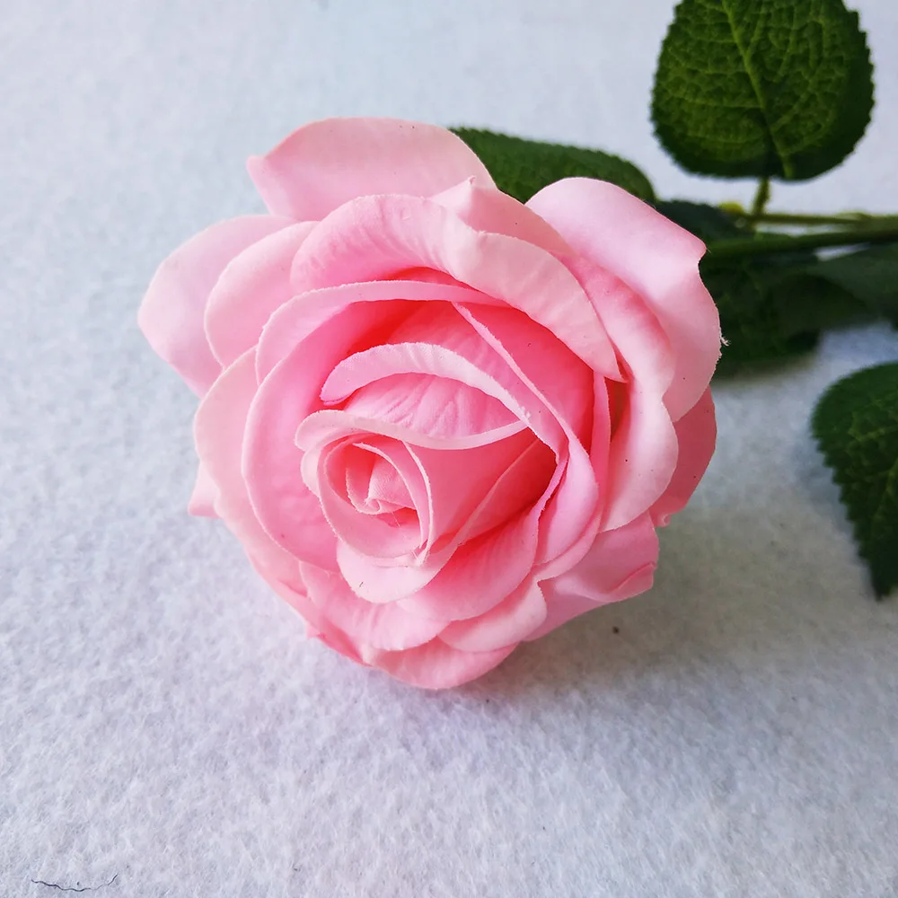 имитация цветения розы, настоящие искусственные цветы, свадебные украшения для дома из роз, поддельный букет цветов