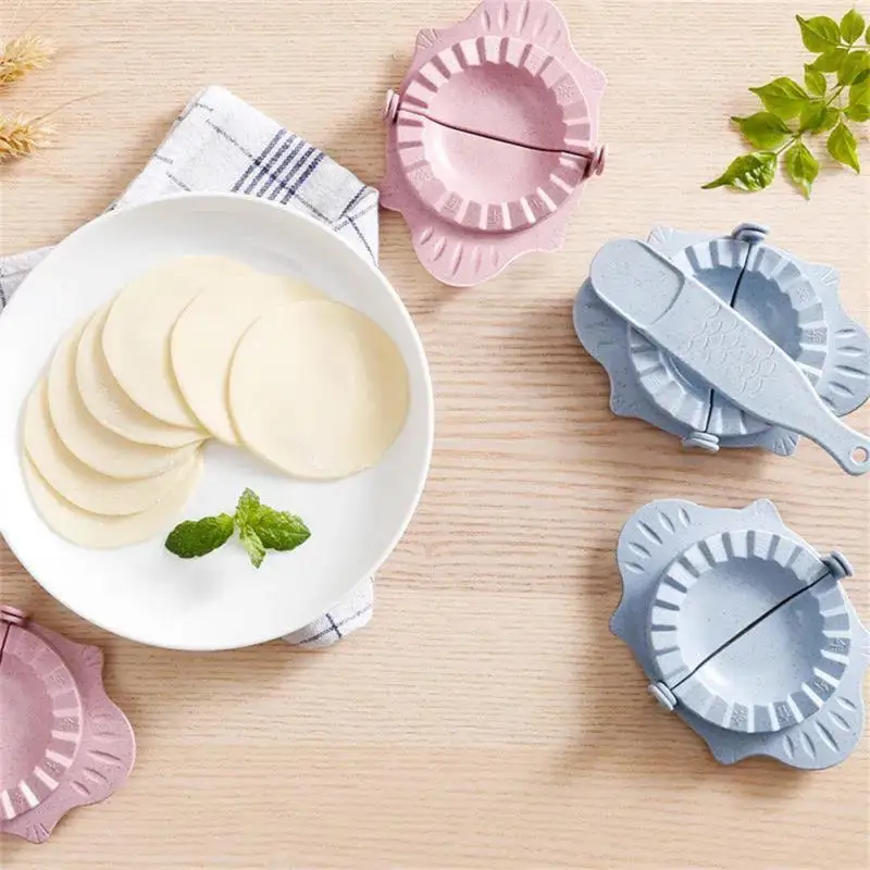 Форма для приготовления пельменей Китайская Кухня Jiaozi Maker Пресс для теста для приготовления Пельменного Пирога Зажимы для формы для пельменей Кухонные Принадлежности