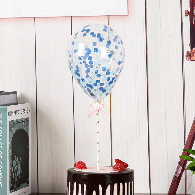 Декор торта на день рождения, декор торта из блесток, декор торта из воздушных шаров, конфетти, украшение торта из воздушных шаров 