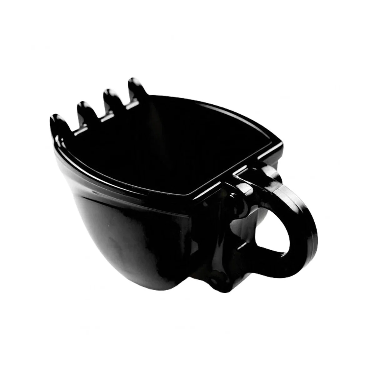 1шт Креативный Ковш Экскаватора Объемом 330 МЛ, Чашка для плесени, Кофейная Кружка, Ведро для питья воды, Чашка Для чая, Кухонная посуда для питья, Черный