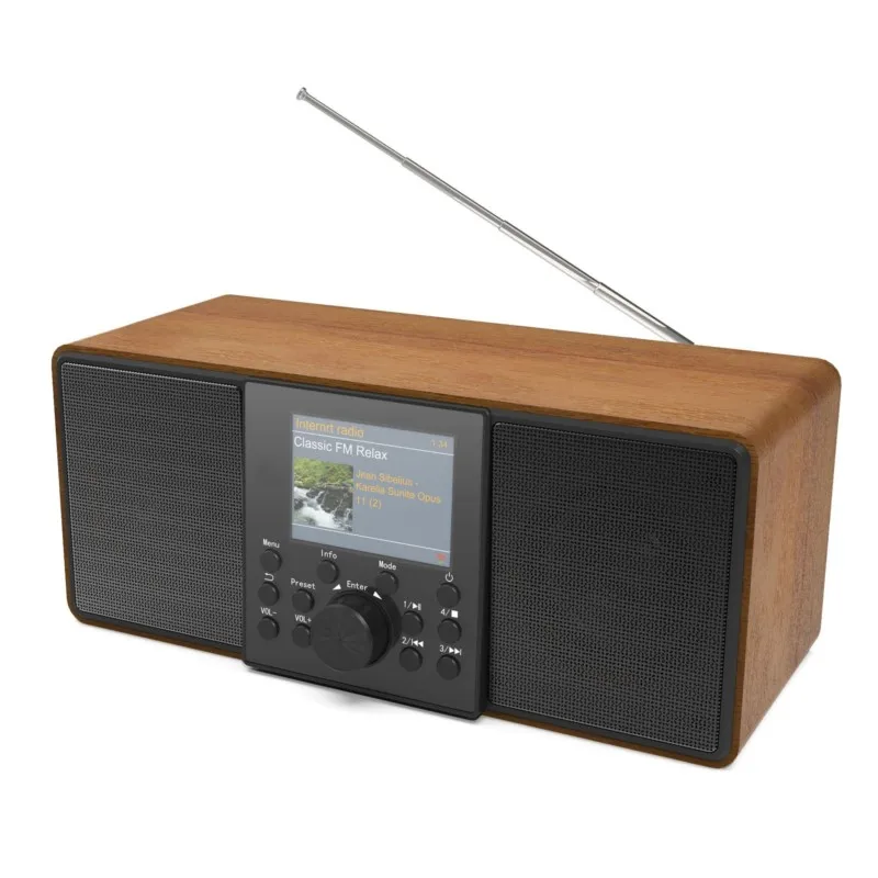 Новое DAB радио Vintage Sound Home Высококачественный Bluetooth динамик Сетевое радио WiFi