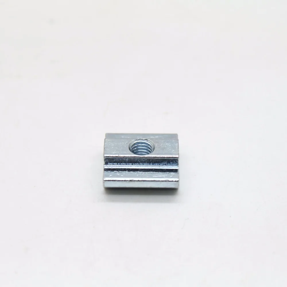 50шт Т образный блок скользящей гайки M6 для алюминиевого профиля серии 2020 с пазом 6 мм CPC116