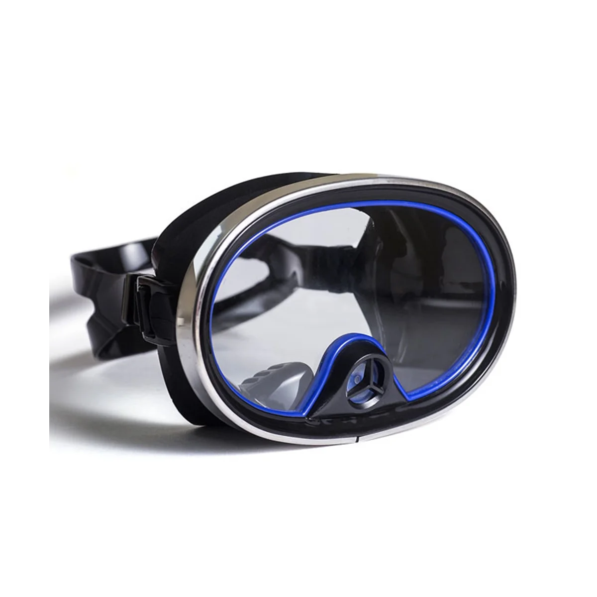 Погружное зеркало с противотуманной силиконовой зеркальной лентой, очки для подводного плавания для взрослых, аксессуары для плавания