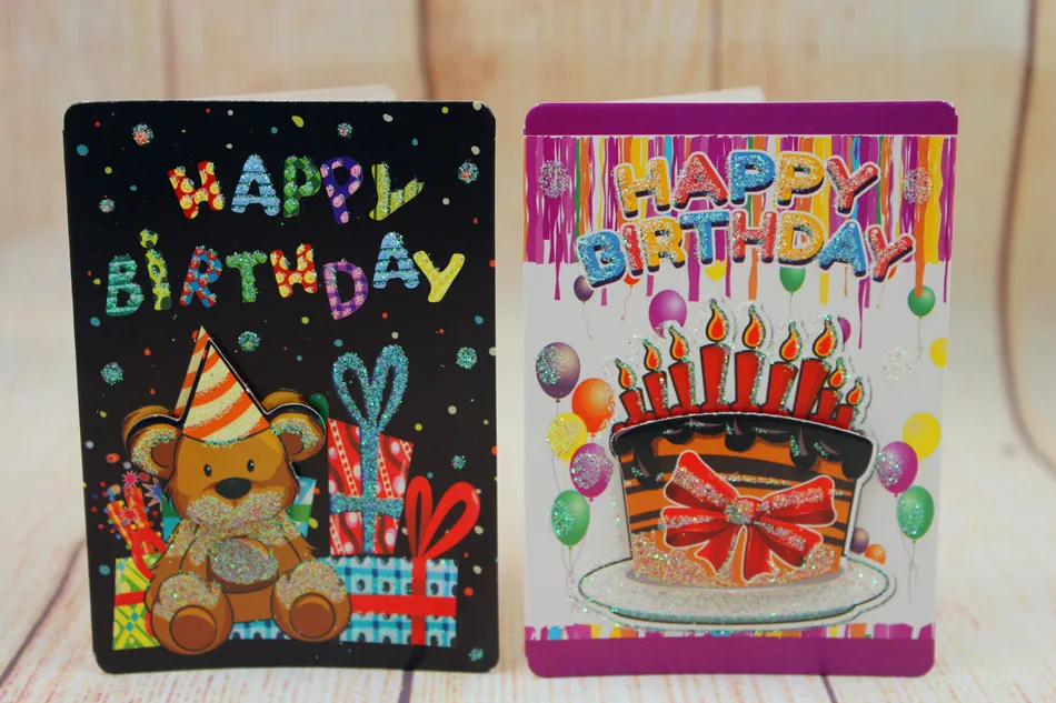 120 креативных складных поздравительных открыток, подарок на день рождения, открытка с пожеланиями, приглашение на вечеринку, открытка с благословением, креативная открытка с конвертом