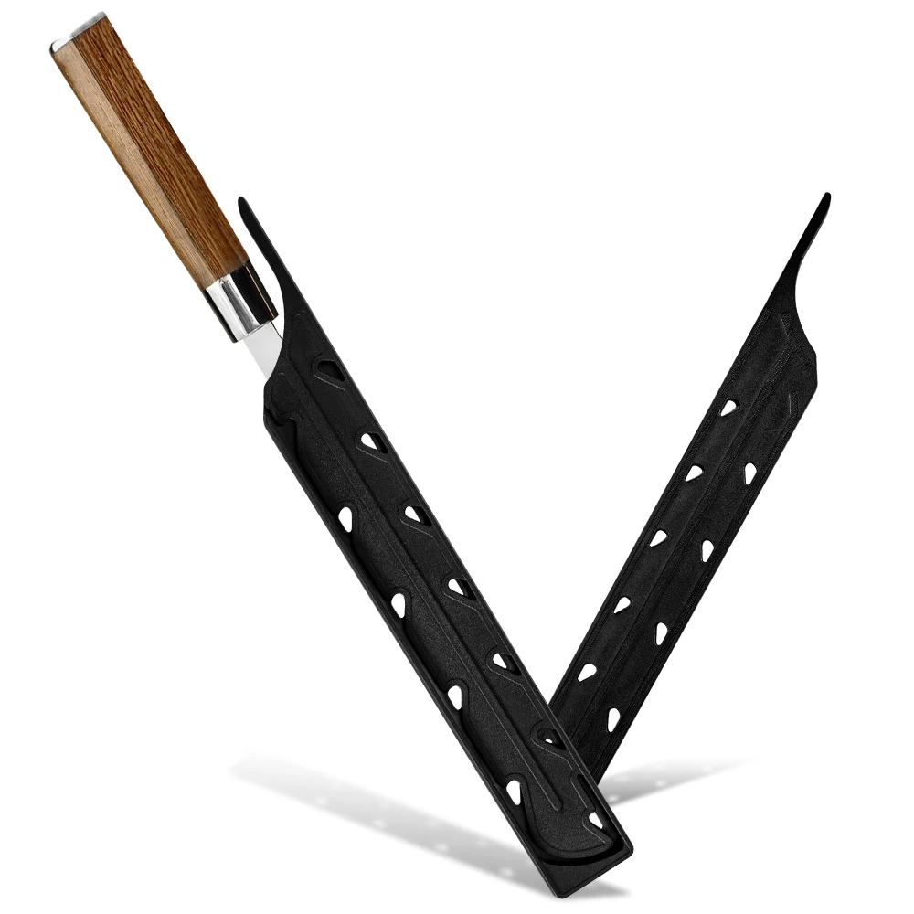 8-дюймовый 9-дюймовый кухонный нож для хлеба и сашими, не содержащий BPA, чехлы для защиты краев ножен, чехол для защиты лезвия кухонного ножа для филе лосося