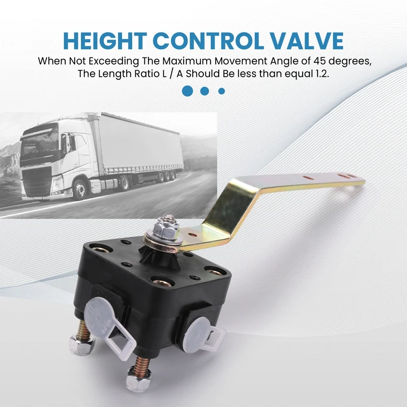 Стандартный комплект регулирующего клапана высоты выравнивания воздуха для грузовых автомобилей Заменить VS-227 53321-Q120