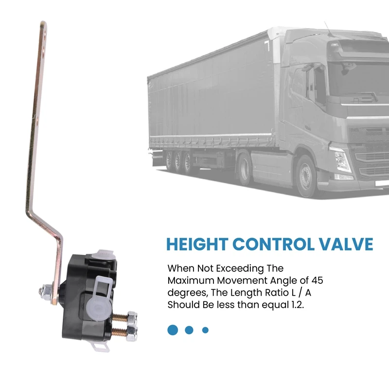 Стандартный комплект регулирующего клапана высоты выравнивания воздуха для грузовых автомобилей Заменить VS-227 53321-Q120