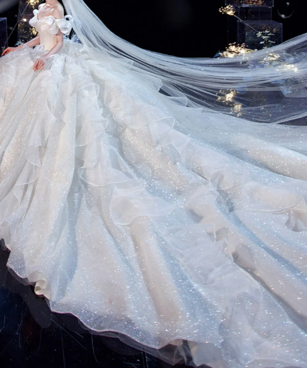 Романтическое Свадебное платье длиной до пола, Классическое Свадебное платье С вырезом Сердечком, Элегантное Бальное платье, Платья Невесты, Современный Robe De Mariée