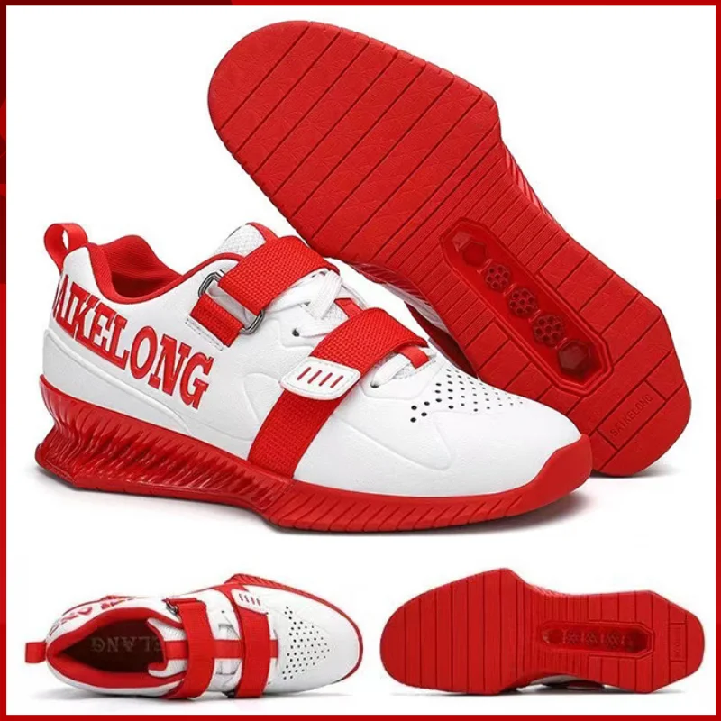 Оригинальная мужская обувь SAIKELONG для приседания, Размер 39-46, Кроссовки для фитнеса в помещении, Нескользящие кроссовки для приседания и тяжелой атлетики