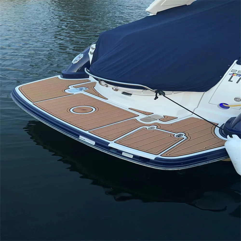 Качество 2018 Monterey 328 Swim Platfrom Подножка для лодки EVA Foam Коврик для пола из искусственного тика