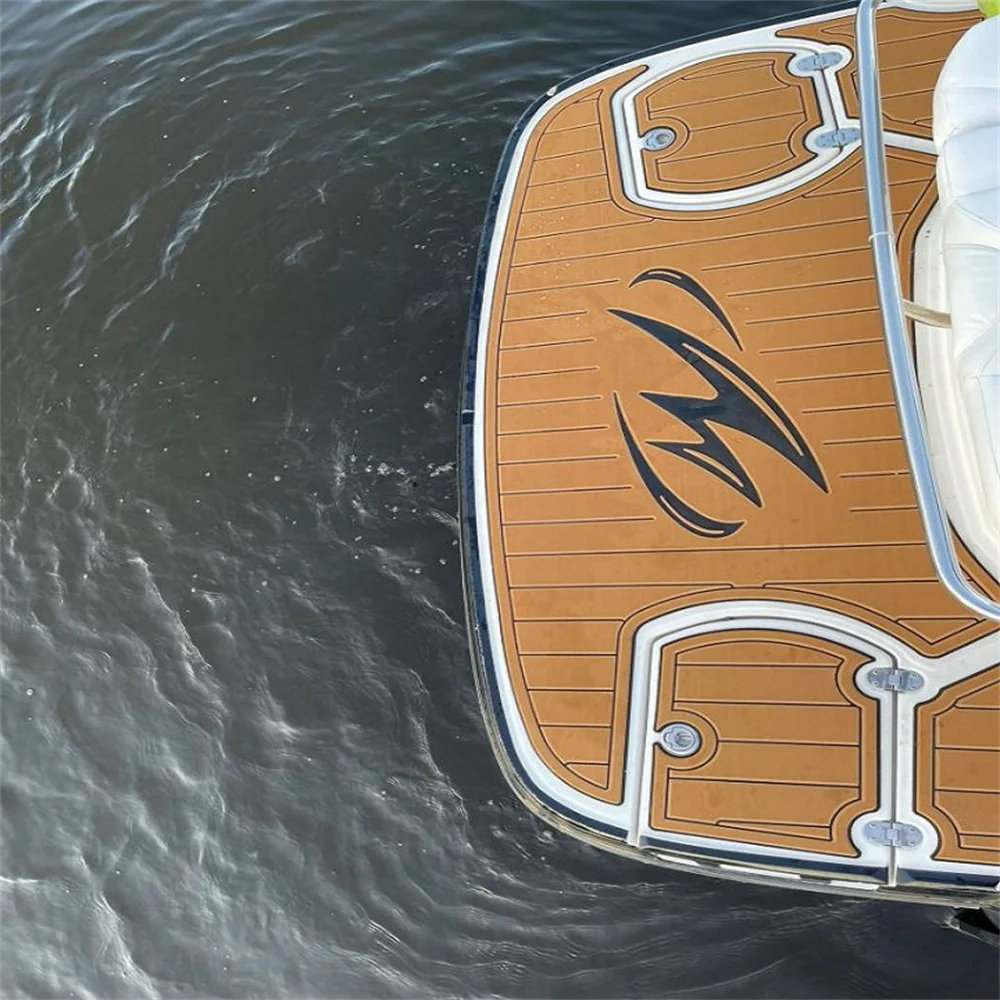 Качество 2018 Monterey 328 Swim Platfrom Подножка для лодки EVA Foam Коврик для пола из искусственного тика