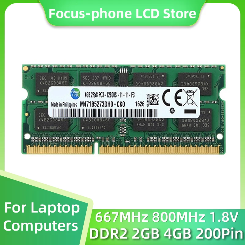 Оперативная память ноутбука 2 ГБ 4 ГБ DDR2 667 МГц 800 МГц 5300S 6400S Память ноутбука SODIMM RAM