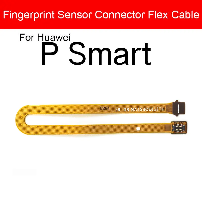 Датчик Отпечатков Пальцев Home Flex Кабель Для Huawei P Smart Plus 2019 Клавиша Возврата Меню Touch ID Сенсор Гибкая Лента Запасные Части