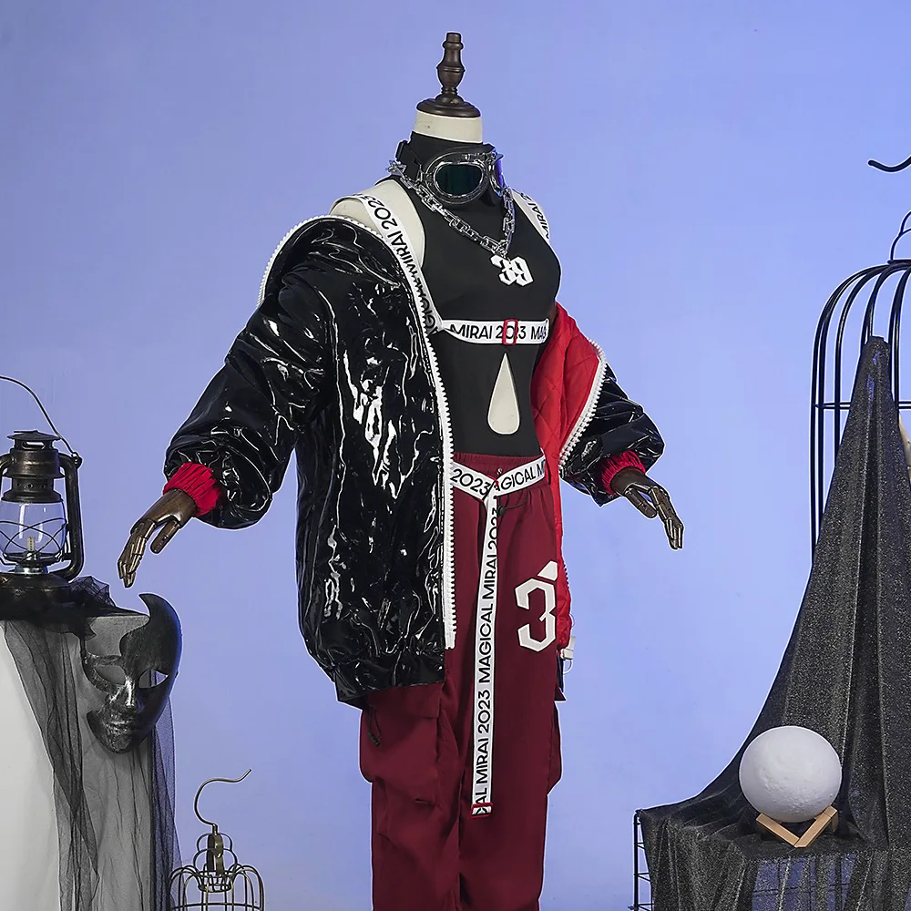 Виртуальная Певица 2023, ВОЛШЕБНЫЙ Косплей-костюм MIRAI, Униформа женского персонажа Аниме, Полный комплект Карнавальных костюмов на Хэллоуин.