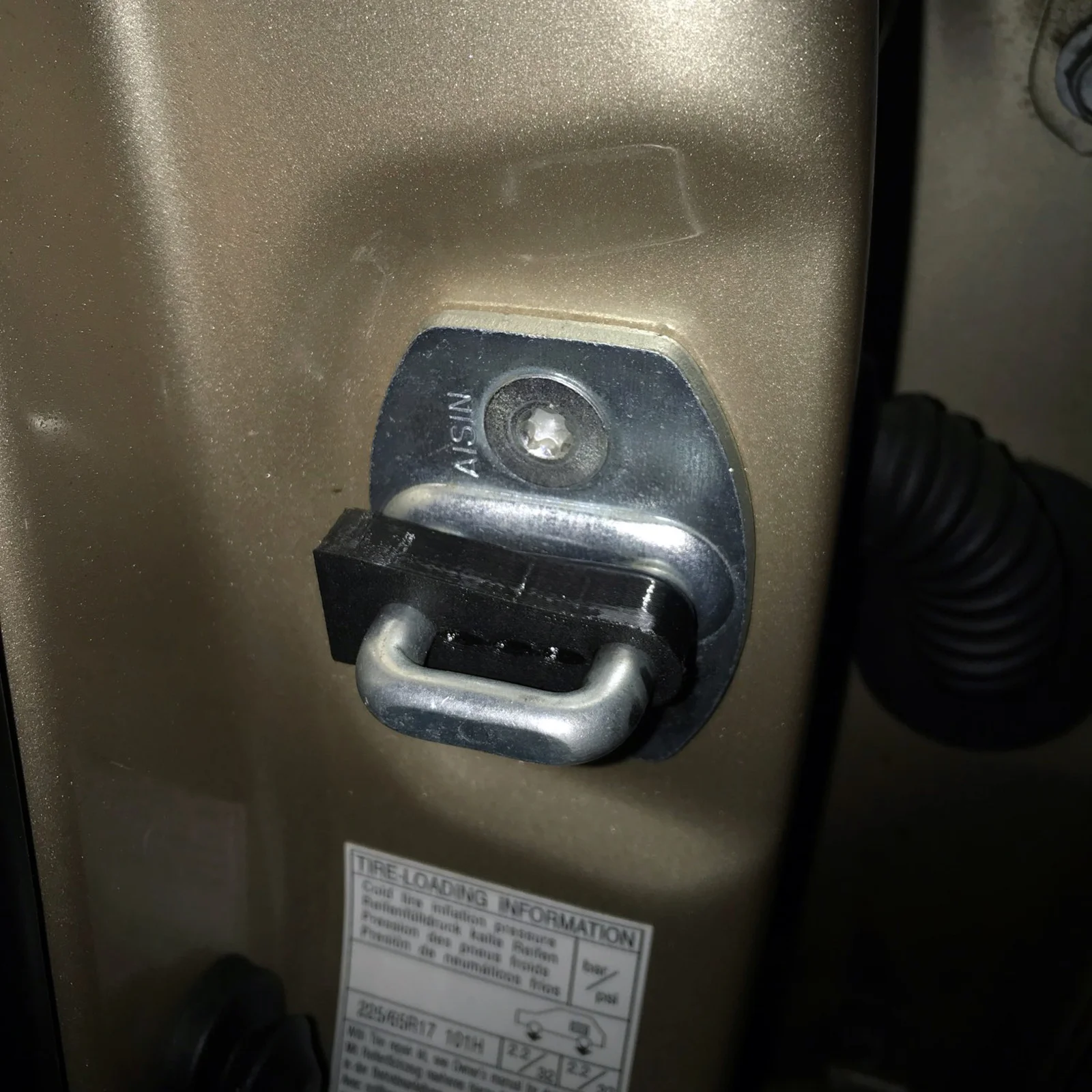 Буфер Дверного Замка Шумоглушителя Для Toyota Land Cruiser Prado J120 J150 2002-2022 Дребезжащий Ограничитель Звуконепроницаемого Глухого Уплотнения