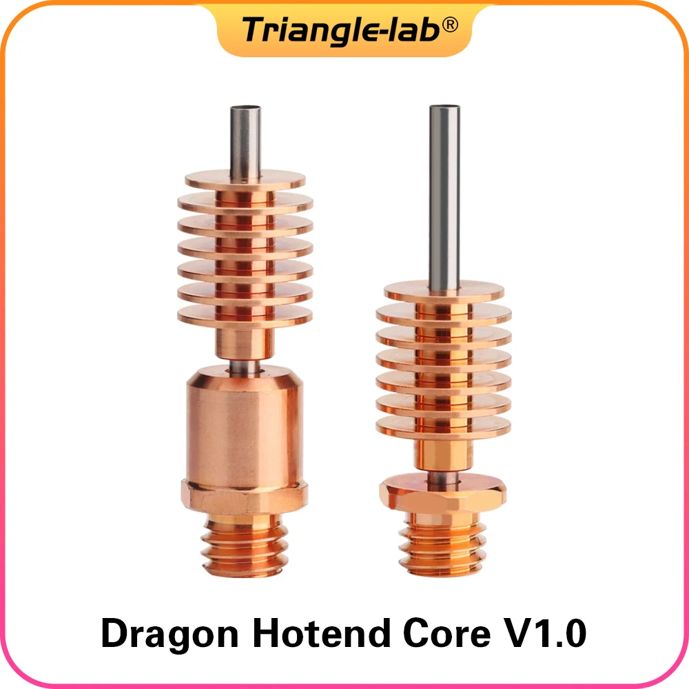Обновление C trianglelab Dragon Hotend Core версии V1.0, совместимое с материалами из углеродного волокна для Phaetus Dragon Hotend