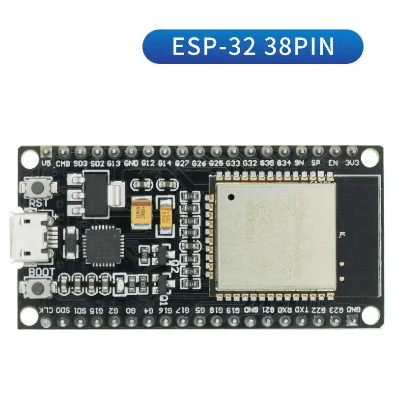 Плата разработки ESP32 TYPE-C /MICRO USB CP2102 WiFi + Bluetooth Двухъядерный ESP32-DevKitC-32 ESP-WROOM-32 Плата расширения 38 контактов