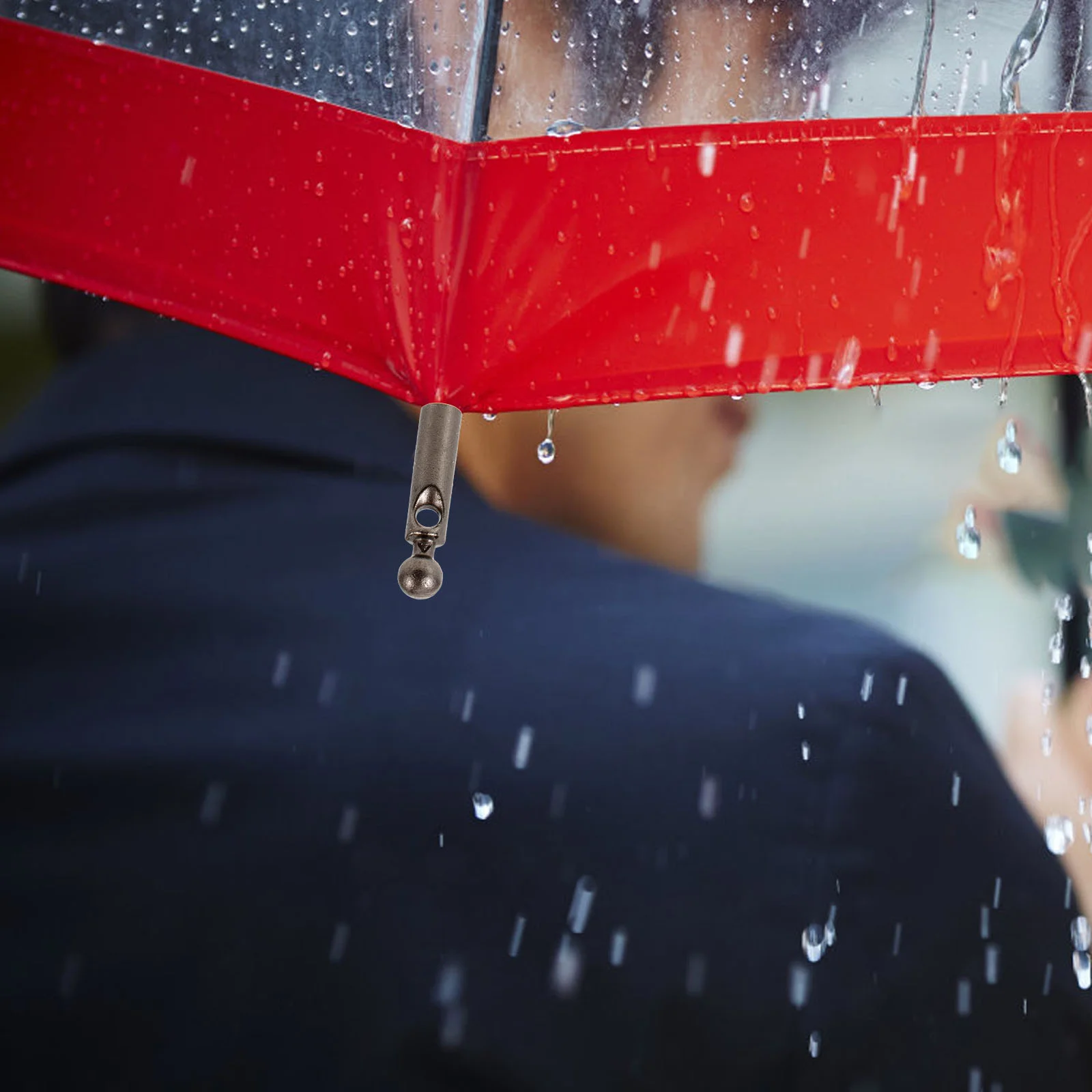 11 шт. дождевых бусин Металлический хвост зонта с длинной ручкой Солнцезащитные Запчасти Аксессуары Компоненты