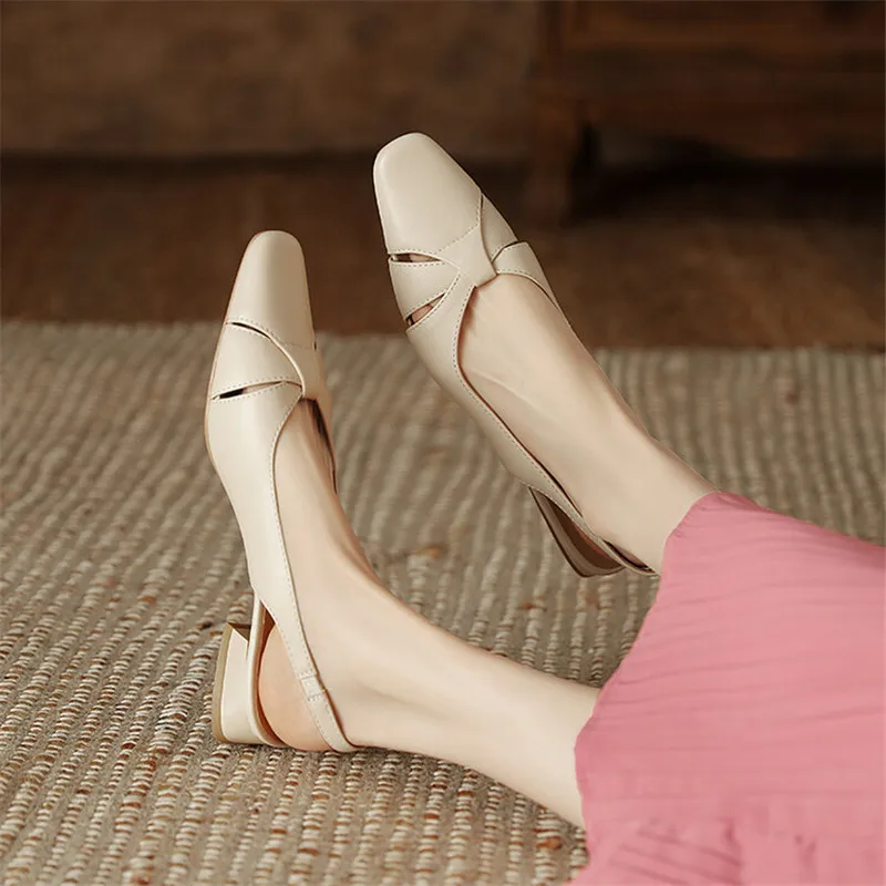 Летние сандалии, женская обувь, босоножки на низком каблуке с квадратным носком, женская обувь ручной работы, босоножки из натуральной кожи, Zapatos Mujer