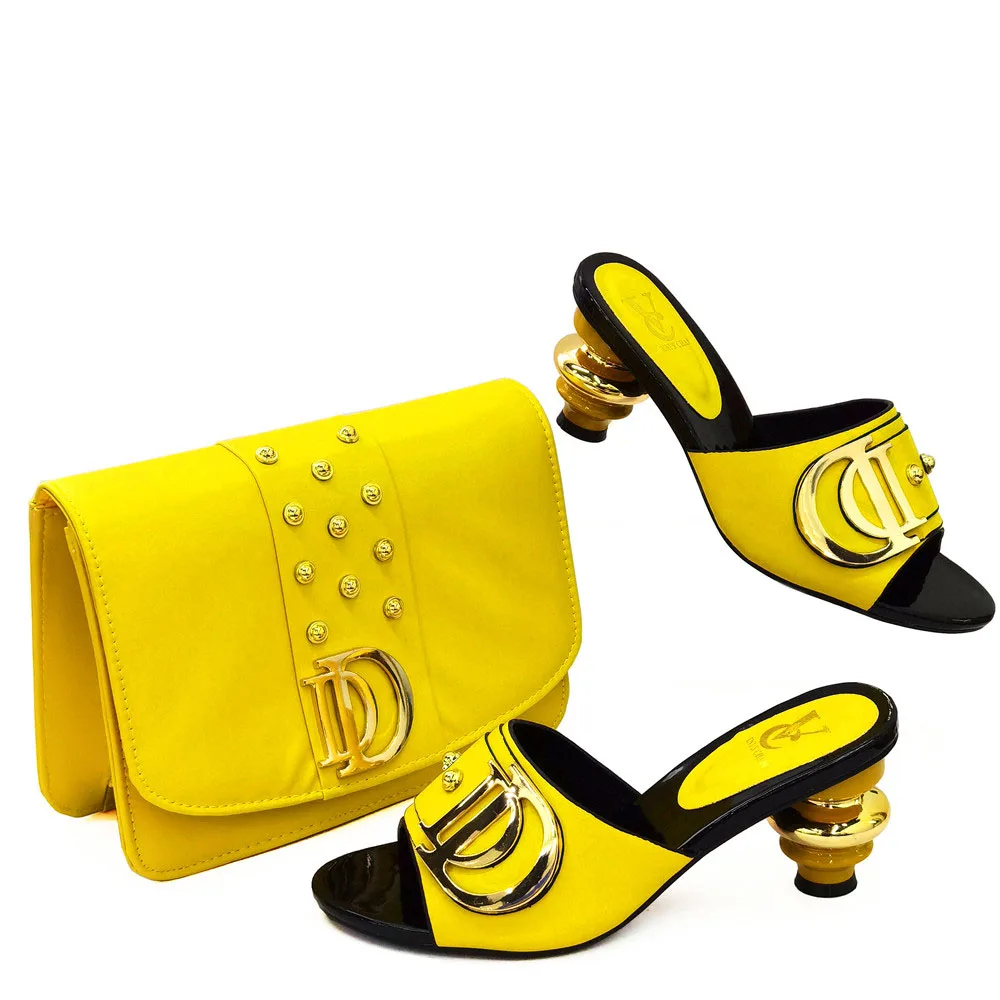 Новый комплект обуви и сумок итальянского дизайна в особом стиле, Нигерийская обувь и сумочка в тон, Африканская свадебная обувь и сумочка в комплекте