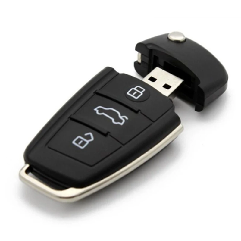 USB Флэш-накопитель Автомобильный ключ Карта памяти Флешка USB-накопитель для настольного компьютера ноутбук