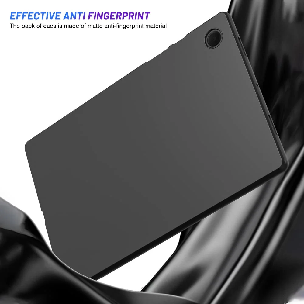 Для Samsung Galaxy Tab A9 8,7 2023 SM-X110 SM-X115 X110 X115 Мягкий Силиконовый чехол Гибкий корпус из ТПУ Противоударный Чехол Для Tab A9
