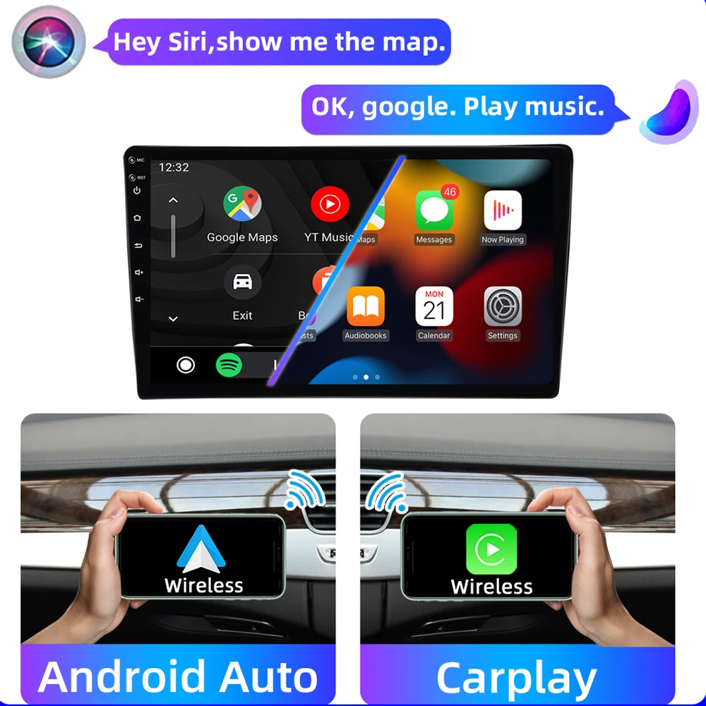 Qualcomm Snapdragon для KIA Sportage 3 4 2010 - 2016 Автомобильный радиоплеер Android 13 с GPS навигацией, стерео головное устройство без 2din DVD