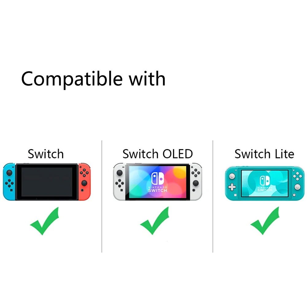 4шт мультяшных силиконовых аналоговых колпачков для захвата большого пальца, совместимых с Nintendo Switch OLED/Switch Lite/Защитная крышка джойстика переключения