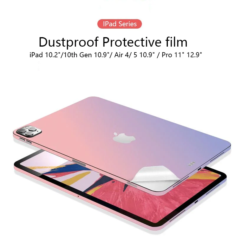 Пылезащитная Защитная Наклейка Для iPad 10.2 Skin 10th 10.9 Pro 11 12.9 