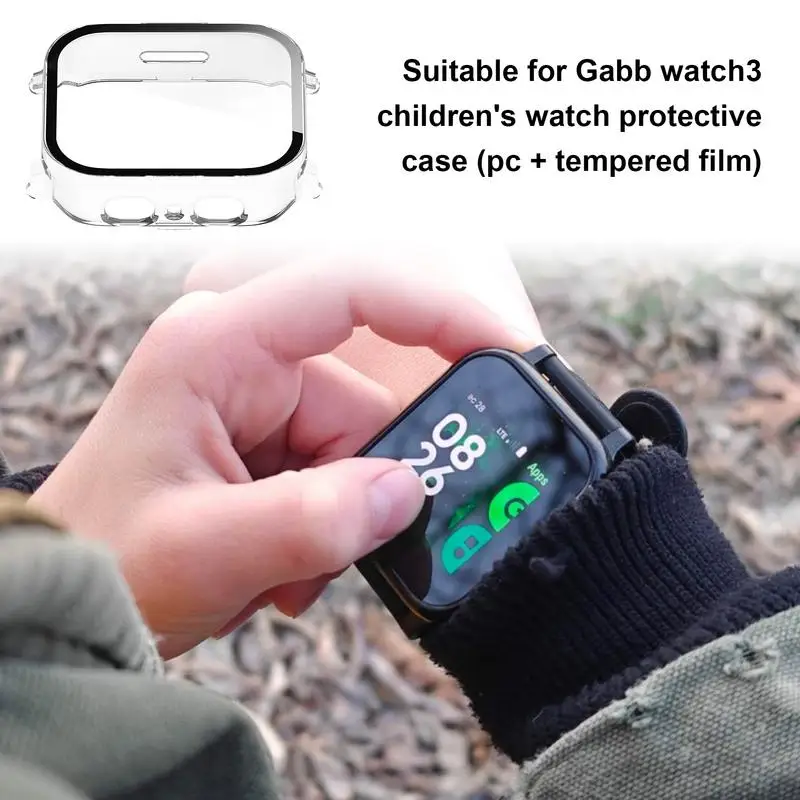 Жесткий защитный чехол для Gabb Watch3 Новые смарт-часы с защитным чехлом для всего корпуса, защитные чехлы для экрана детских часов
