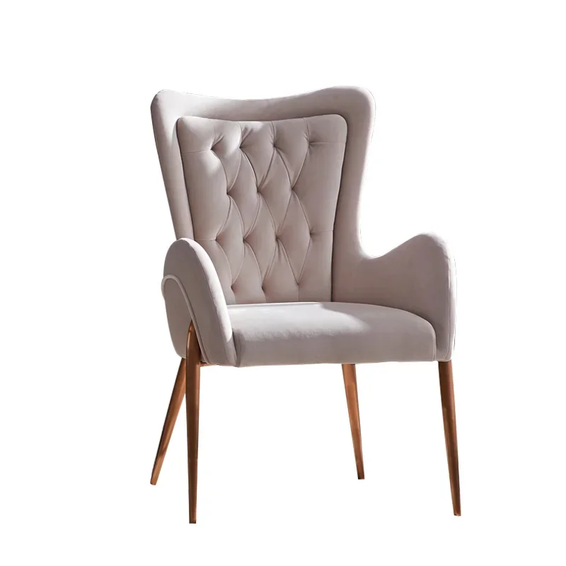 Современный стул для макияжа Degas Nordic, простой и креативный обеденный стул с одной спинкой, дизайнерский легкий роскошный стул для отдыха с книгой