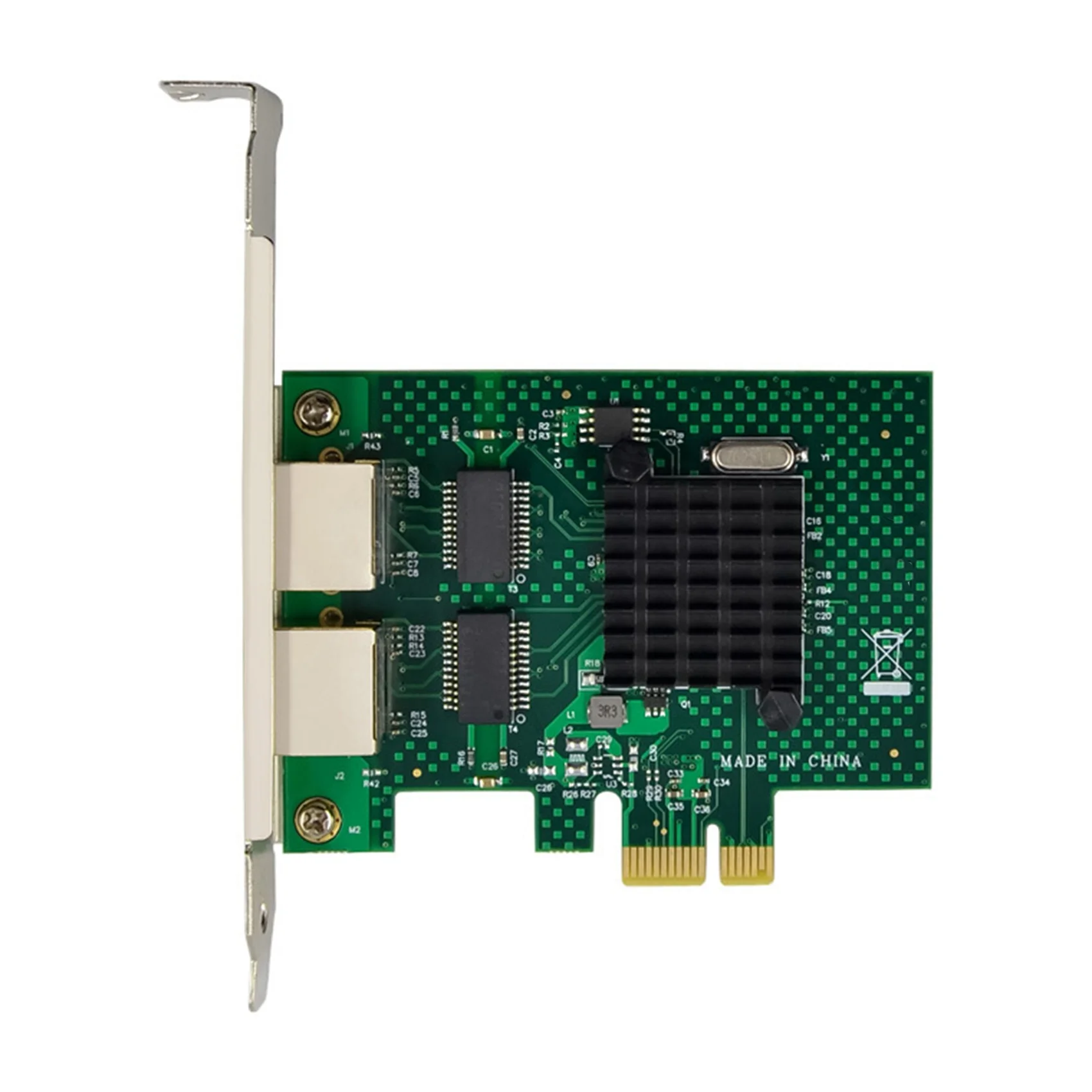 BCM5720 PCIE X1 Сетевая карта Gigabit Ethernet С Двумя Портами Серверного Сетевого Адаптера, Совместимая с WOL PXE VLAN