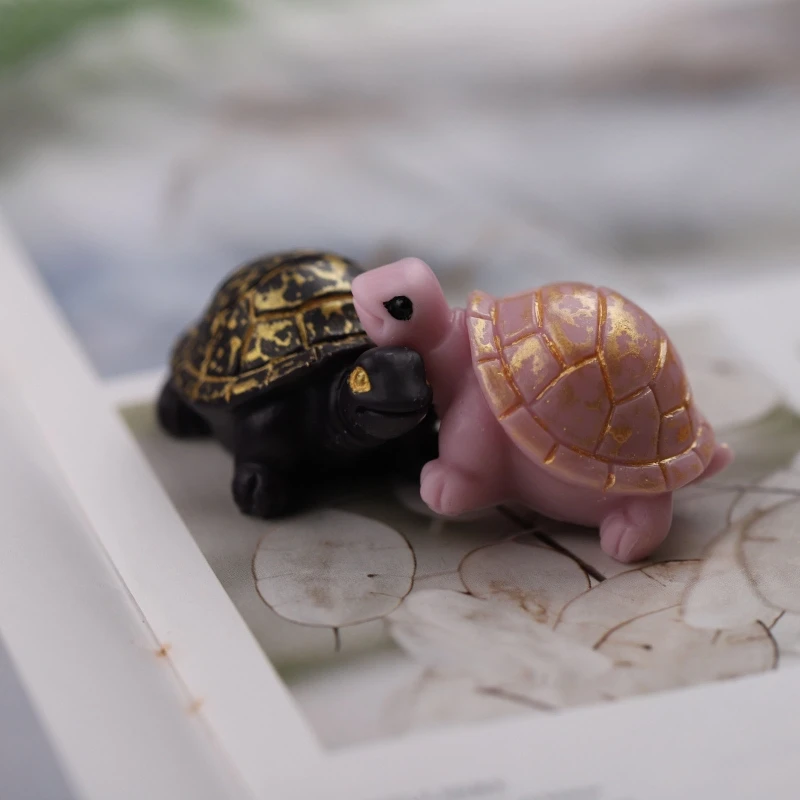 3D-формы Mini для поделок в форме черепахи, силиконовая форма для изготовления