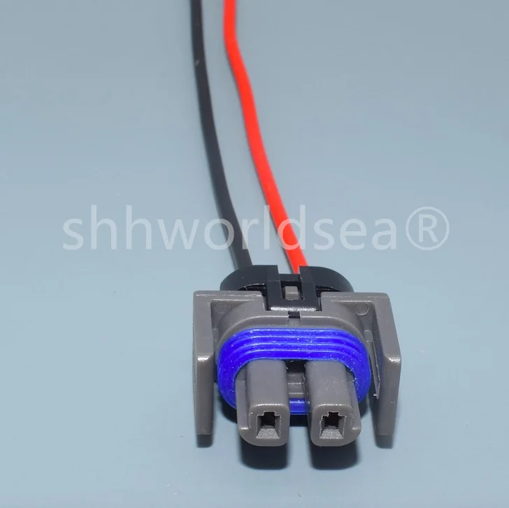 shhworldsea 2-контактный разъем 12162017 H1348-2P H1490-2P Автоматический разъем для подключения жгута проводов компрессора кондиционера с проводами