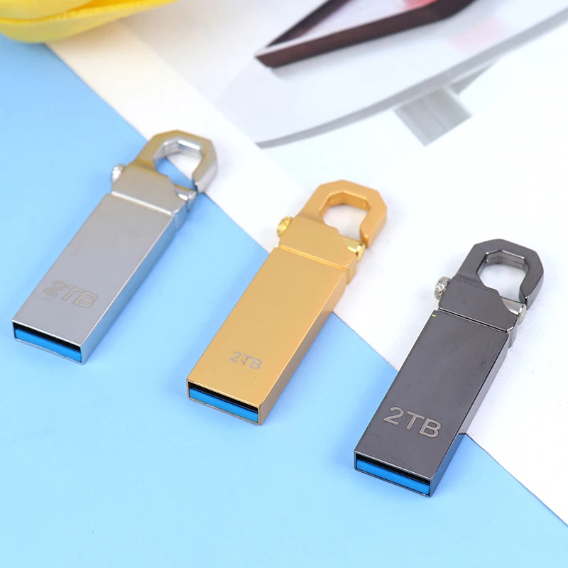 Высокоскоростной Флэш-накопитель USB 3.0 U-диск объемом 2 ТБ Внешний Накопитель Memory Stick