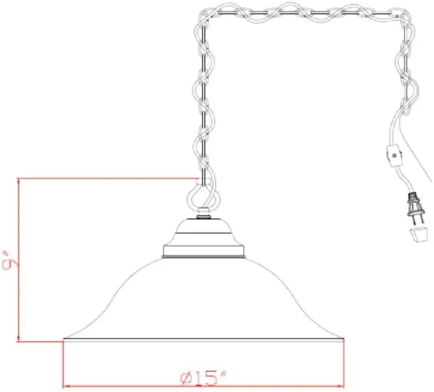Традиционный Подвесной светильник Millbridge с 1 Лампой в помещении с Абажуром из Алебастрового Стекла для Бара в Гостиной, Столовой, Атласный Нике