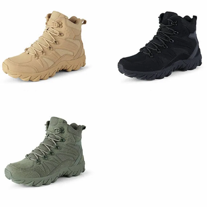 Армейские мужские тренировочные ботинки, походная обувь для альпинизма, мужские военные тактические ботинки в пустыне, Four Seasons Universal