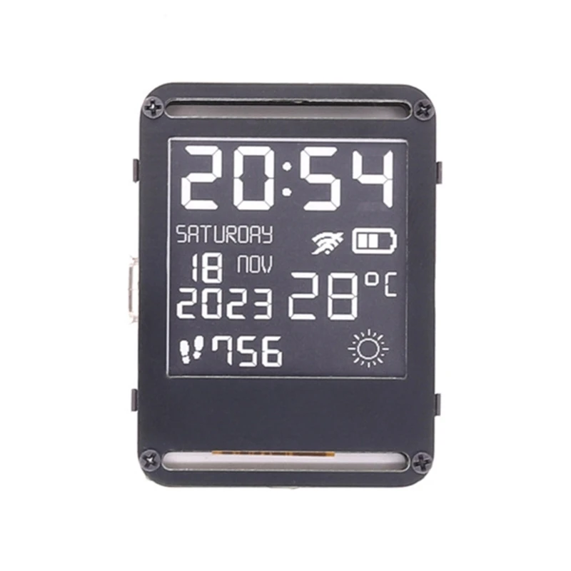 Программируемые Сенсорные часы ESP32, Интегрированные с Аппаратным обеспечением с открытым исходным кодом