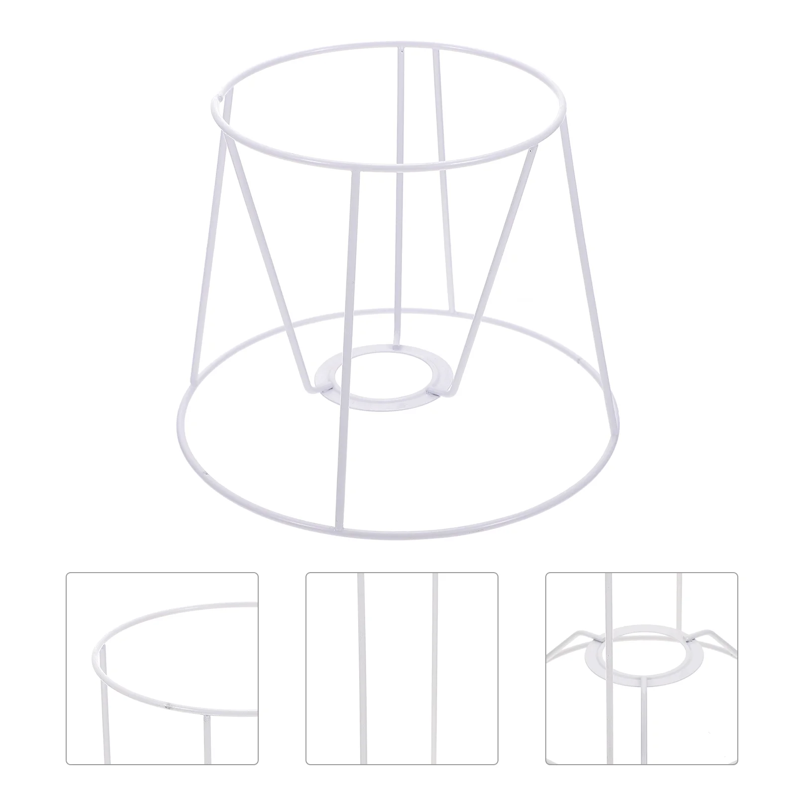 Металлическая рамка для абажура Кронштейн для потолочного освещения Diy Каркас для абажура Каркас для клетки Защита лампочки Аксессуар для люстры Абажур Спальня